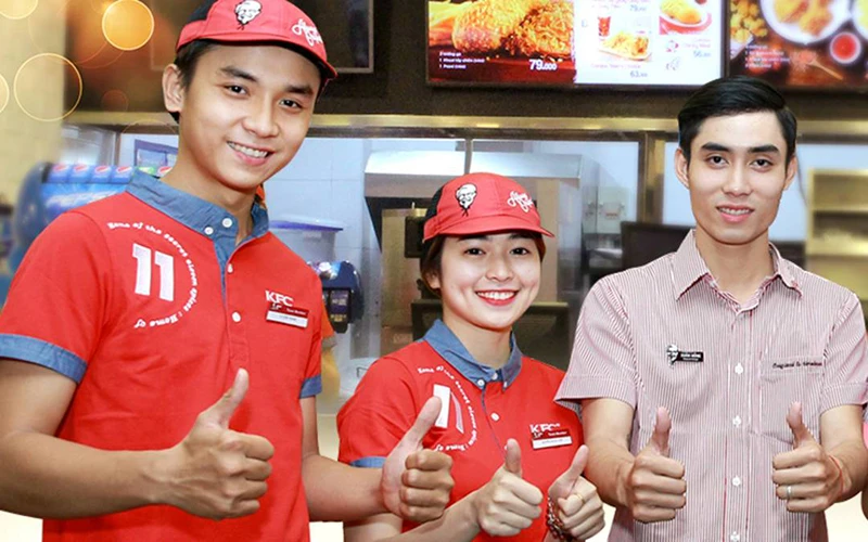 Tuyển dụng Nhân viên Phục vụ – KFC